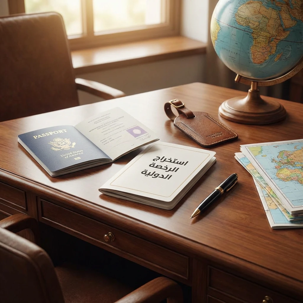 استخراج الرخصة الدولية 